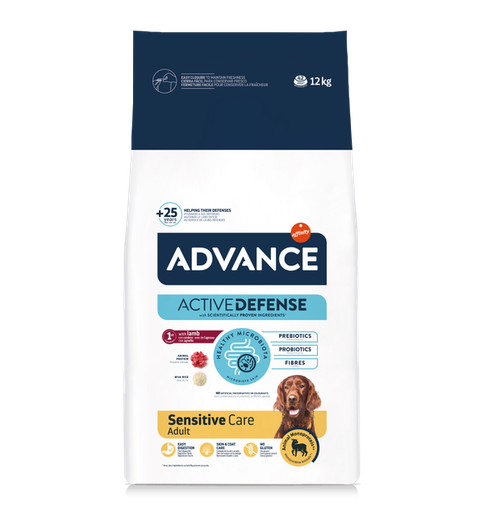 CONCENTRADO PARA PERRO ADVANCE ADULTO SENSITIVE WITH LAMB AND RICE