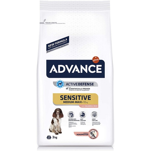 CONCENTRADO PARA PERRO ADVANCE ADULTO SENSITIVE WITH SALMON