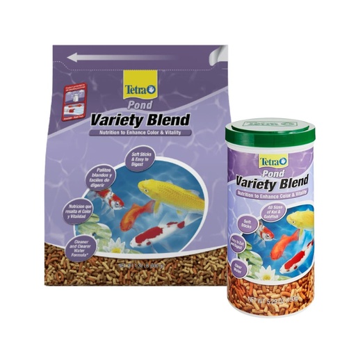 ALIMENTO PARA PECES KOI VARIETY BLEND POND STICKS TETRA 2.25