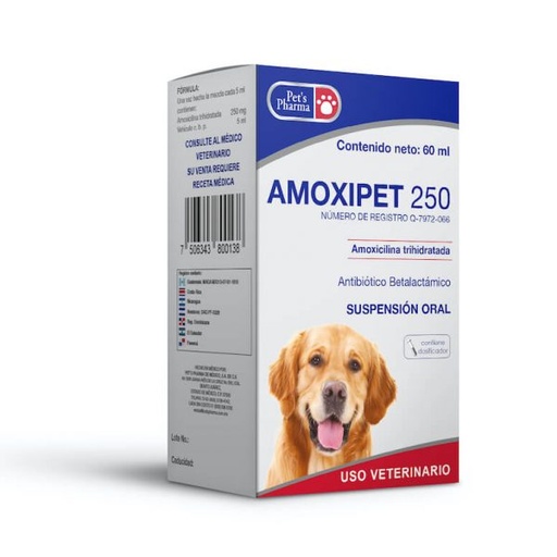 [PET140] AMOXIPET 250 60 ML