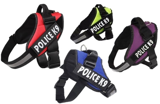 ARNES PARA PERRO DISEÑO POLICE