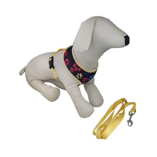 ARNES Y CORREA PARA PERRO MASCO PETS VARIOS COLORES