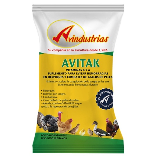 AVITAK VITAMINA K SUPER 60 GRAMOS