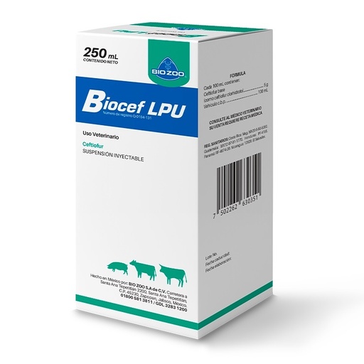 BIOCEF LPU CEFTIOFUR 5%