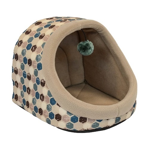 CAMA PARA GATO COZY PET HOODED 14"