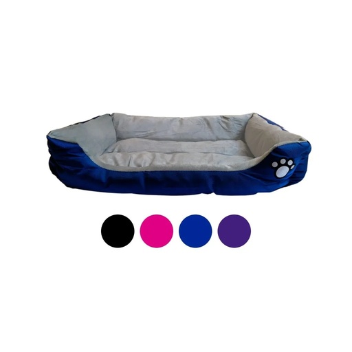 CAMA PARA MASCOTA DISEÑO HUELLITA VARIOS COLORES