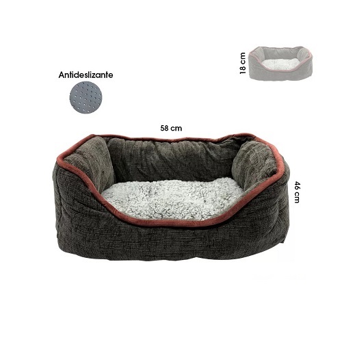 [YF109064-S] CAMA PARA MASCOTA SUPER ACOLCHONADA 58*46 CM