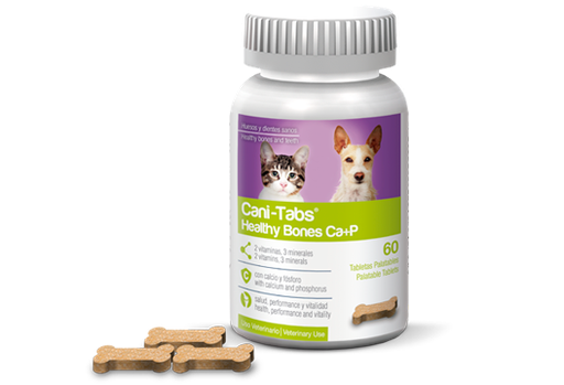 [9601] CANI-TABS HEALTHY BONES CA+P 60 TABLETAS