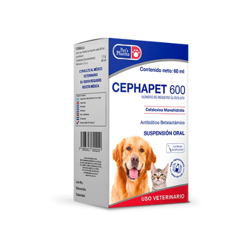 [PET056] CEPHAPET 600-60 ML