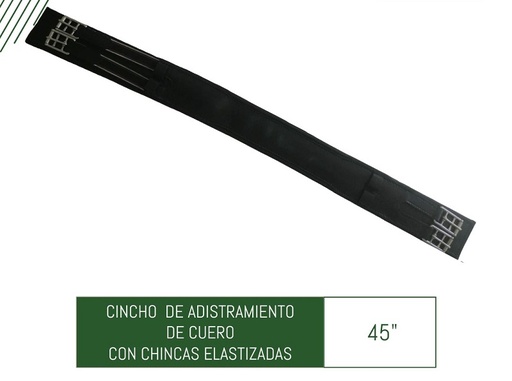 [HI-210-6] CINCHAS DE ADISTRAMIENTO DE CUERO 45"