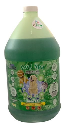 DOG SPA SHAMPOO PARA PERROS Y GATOS DE MENTA