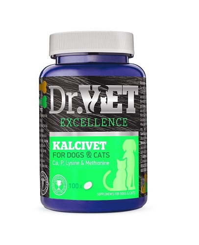 DR VET KALCIVET 100 TABLETAS PALATABLES