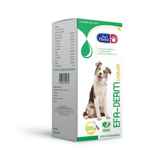 [PET464] EFA DERM LIQUIDO 125ML