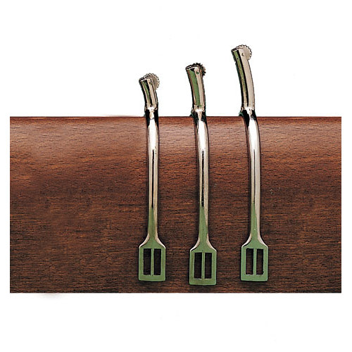Espuelas Sefton Para Caballo - Acero Inoxidable, Punta Recta, Par
