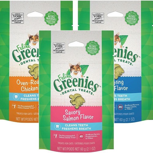 FELINE GREENIES DENTAL TREATS