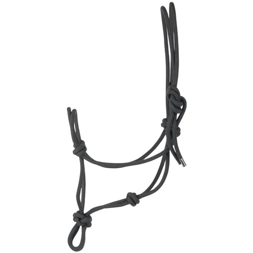 [A0024G] GAMARRON DE LAZO PARA CABALLO (NEGRO)
