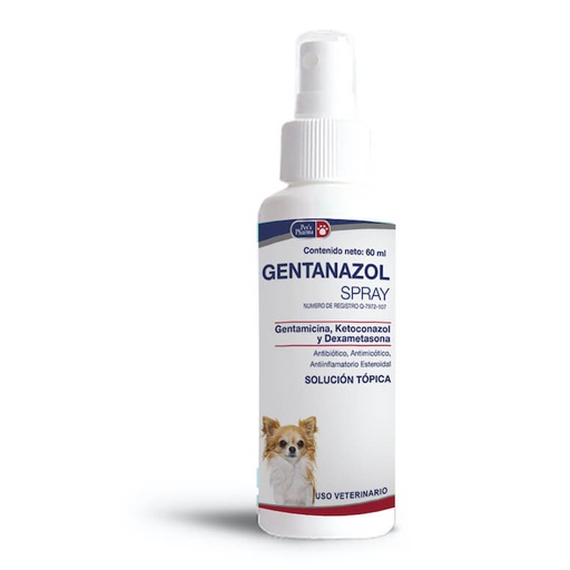 [PET235] GENTANAZOL SPRAY 60 ML