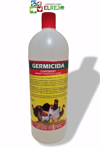 GERMICIDA CUATERVET 50% (AMONIO CUARTERNARIO)