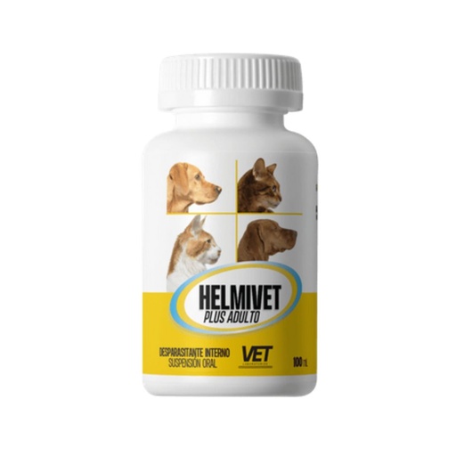 [VET080507] DESPARASITANTE HELMIVET PLUS ADULTO SUSPENSION 100 ML