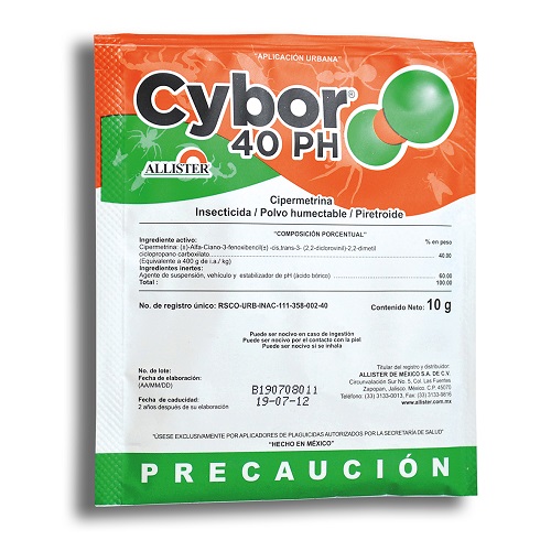 INSECTICIDA CYBOR 40 PH ALLISTER 10 G
