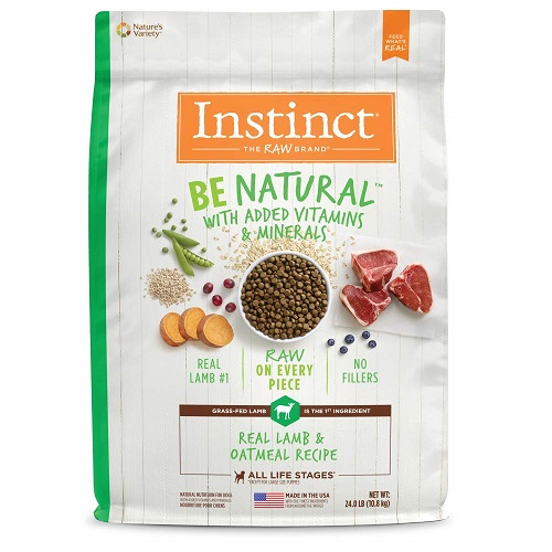 CONCENTRADO PARA PERRO INSTINCT BE NATURAL LAMB & OATMEAL