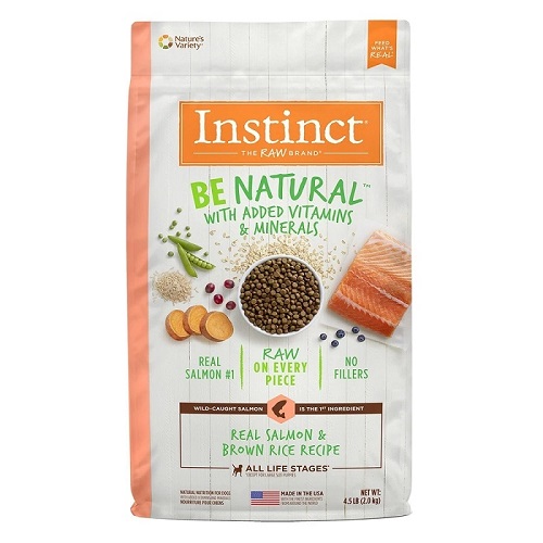 CONCENTRADO PARA PERRO INSTINCT BE NATURAL SALMON AND BROWN RICE 24 LIBRAS
