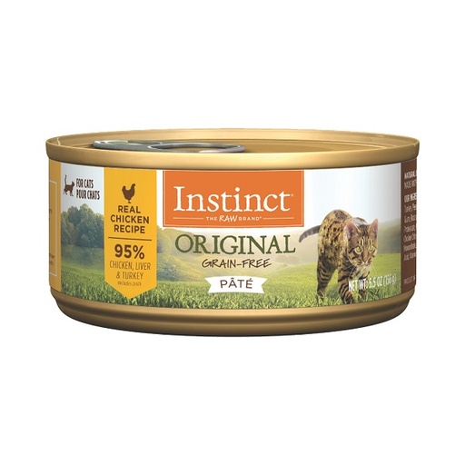 ALIMENTO HUMEDO PARA GATO INSTINCT ORIGINAL GRAIN - FREE CHICKEN 