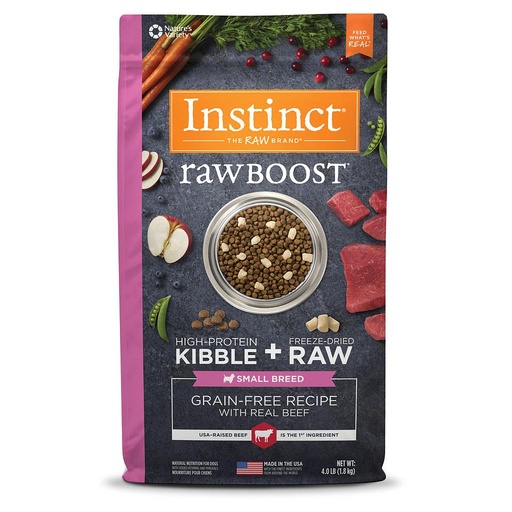 CONCENTRADO PARA PERRO INSTINCT RAW BOOST GRAIN FREE CHICKEN SMALL BREED