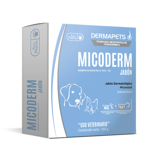 [PET514] JABON DERMAPETS MICODERM MEDICADO-100G