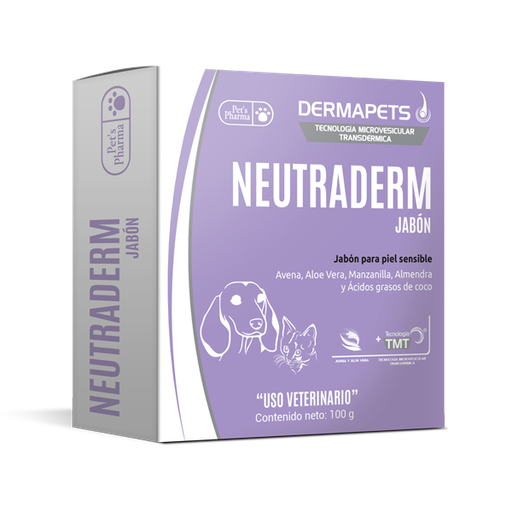 [PET515] JABON DERMAPETS NEUTRADERM-100G