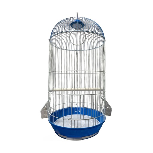 [19369-7] JAULA CILINDRICA PARA AVES COLORES
