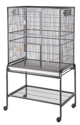 [AV3018] JAULA PARA AVES ALFA FLAT TOP AVIARY CAGE