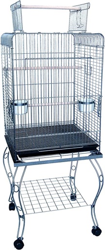 [600H] JAULA PARA AVES ALFA OPEN PLAY TOP 20"X20"X58"