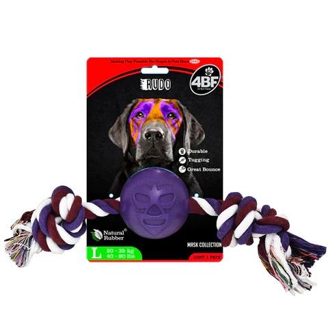 JUGUETE PARA PERRO 4BF MASK EL MACHO