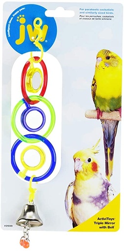 [31049] JUGUETE PARA AVES ACTIVITOY - TRIPLE MIRROR