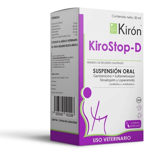 [009] KIROSTOP-D SUSPENSION ORAL 30 ML